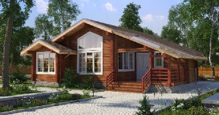 Строительство из двойного бруса под ключ Феодосия цены от 12880 руб.