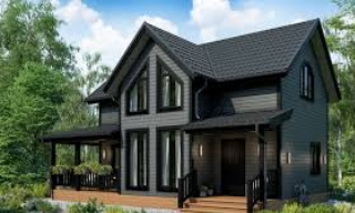 Проекты каркасных домов с террасой от 3607 рублей | Строй-Фдс
