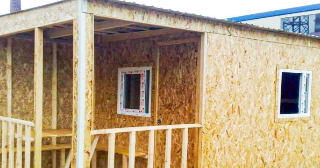 Сарай из дерева под ключ в Феодосии – строительствопо цене от 41216 рублей