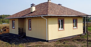 Одноэтажный дом из панелей под ключ в Феодосии - Строй-Фдс от 133952 рублей